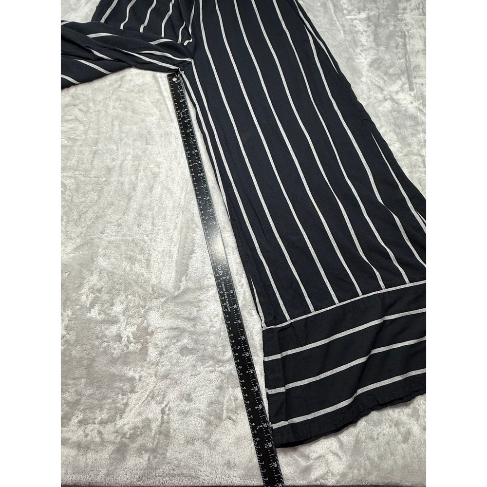 Billabong Large New Waves High Waisted Striped Wide-Leg Palazzo Pants - Picture 10 of 11